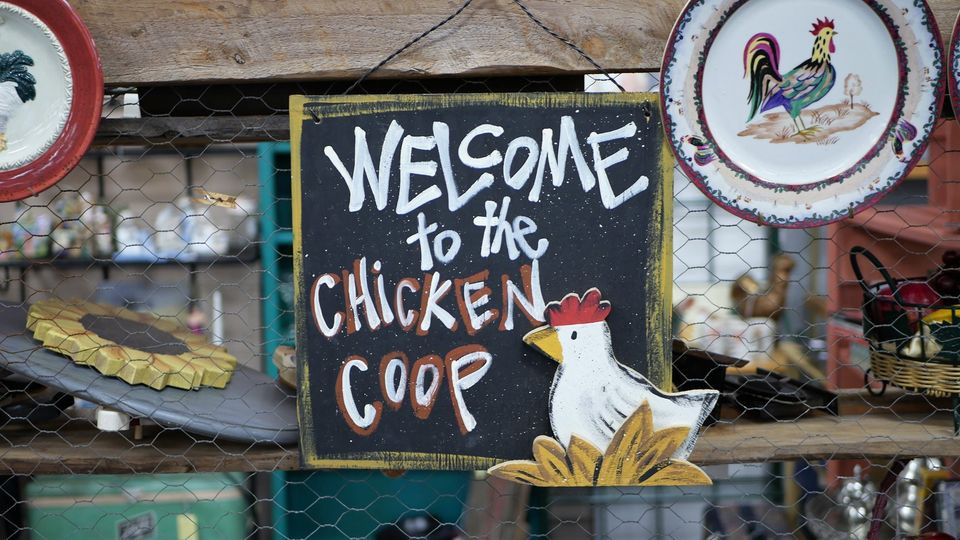 The Red Door Chicken Coop Flea Market