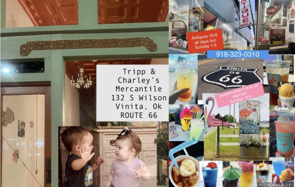 Tripp &amp; Charley's Vintage Mercantile on Route 66 &amp; JH