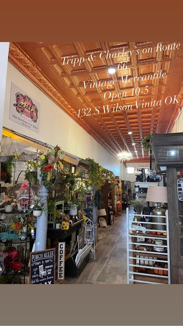 Tripp &amp; Charley's Vintage Mercantile on Route 66 &amp; JH
