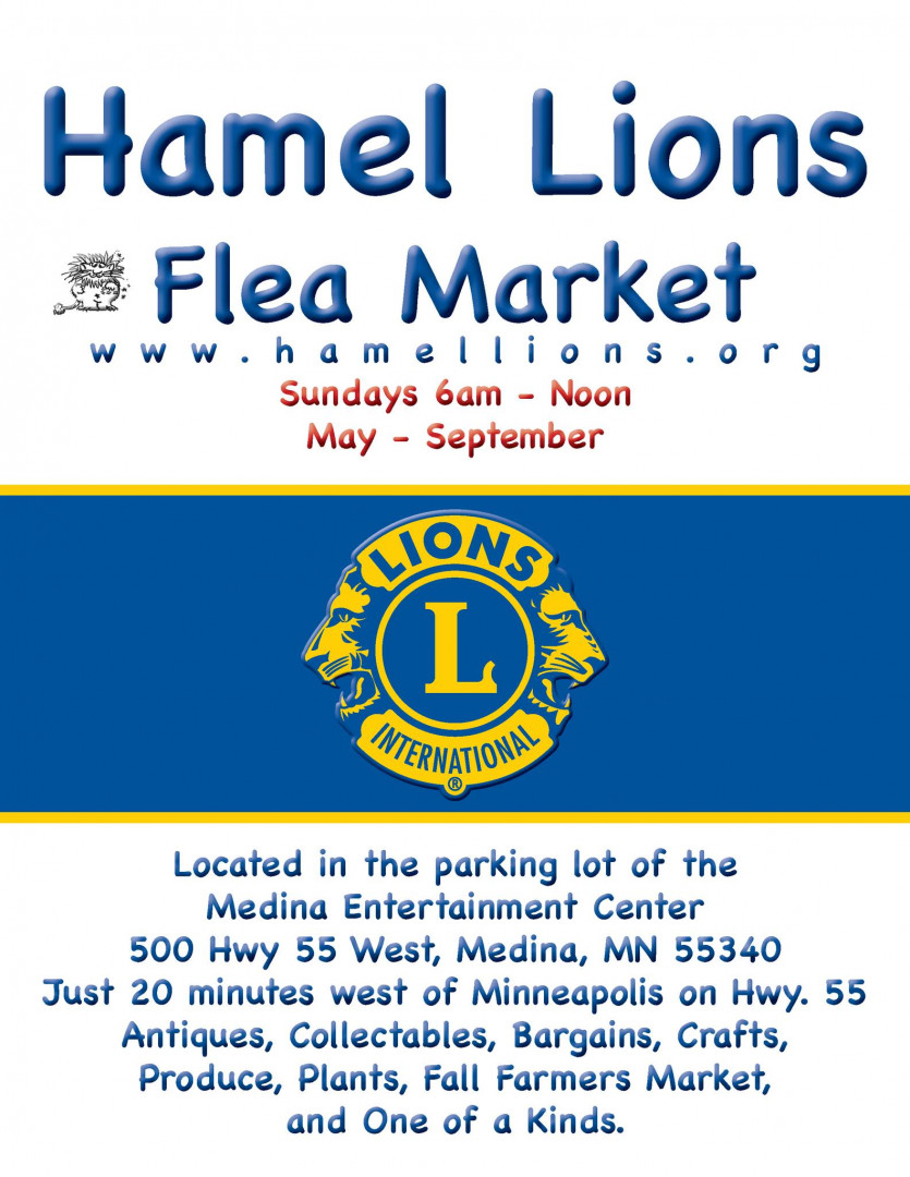 Hamel Lions Flea Market Hamel Lions Flea Market