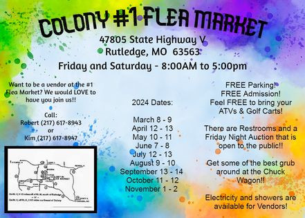 Colony #1 Flea Market Colony #1 Flea Market
