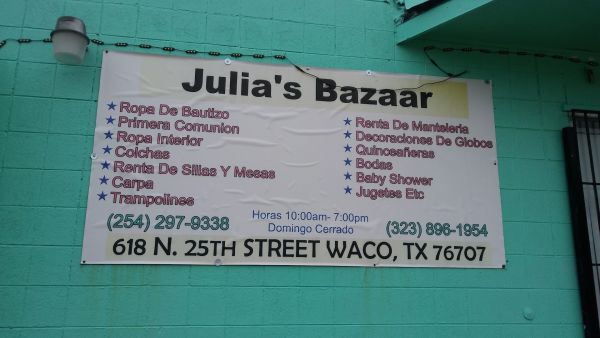 Julia's Bazaar