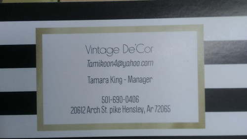 Vintage De'Cor Too Flea Market