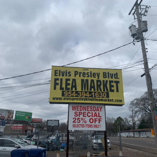 Elvis Presley Blvd. Flea Market